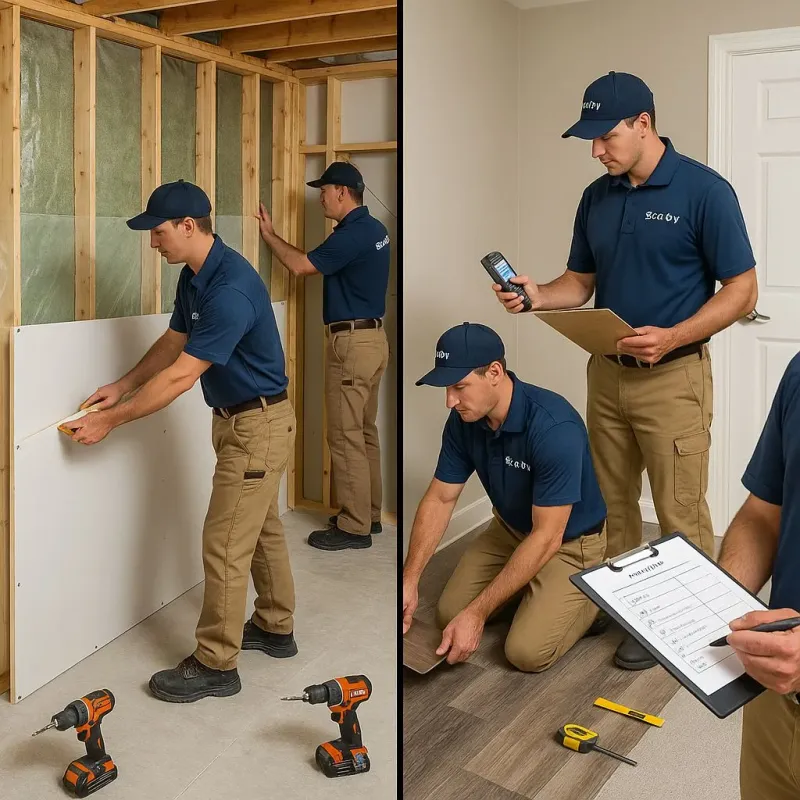 Repairs and Reconstruction process in Taft Heights, CA