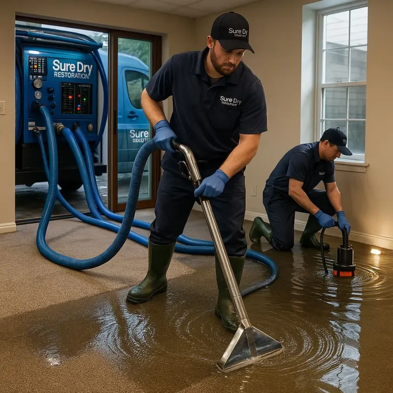 Water Extraction and Removal process in Taft Heights, CA